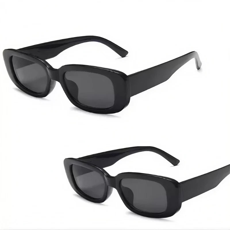 KIT 2 Óculos de Sol Retrô Vintage Masculino e Feminino