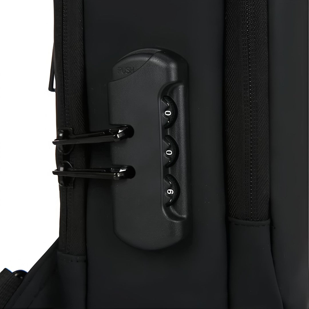 🎒 UrbanShield™ – Bolsa Masculina Antifurto Impermeável com Cadeado e Design Premium