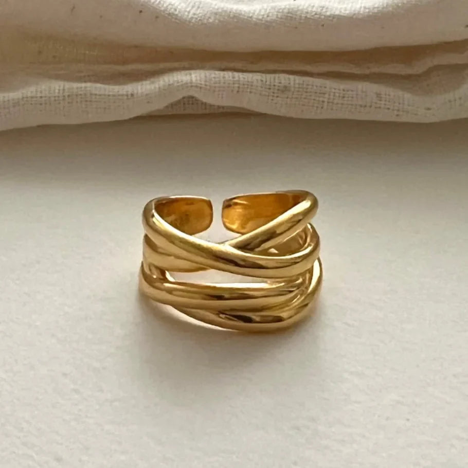 Anéis Vintage Ajustáveis - Elegância Atemporal