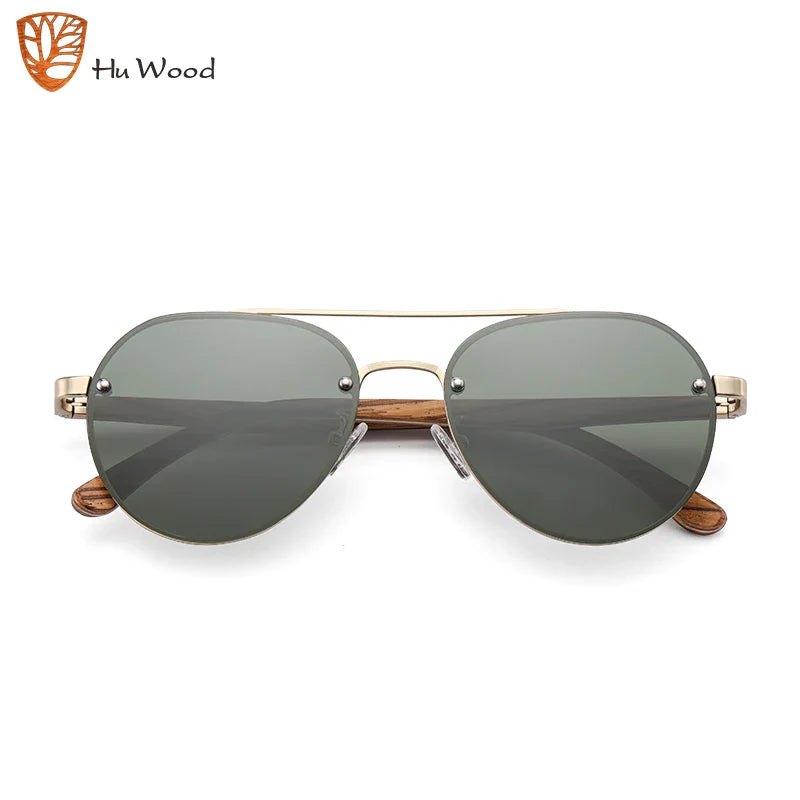 Óculos de Sol Polarizados Hu-Wood - Visão Suprema