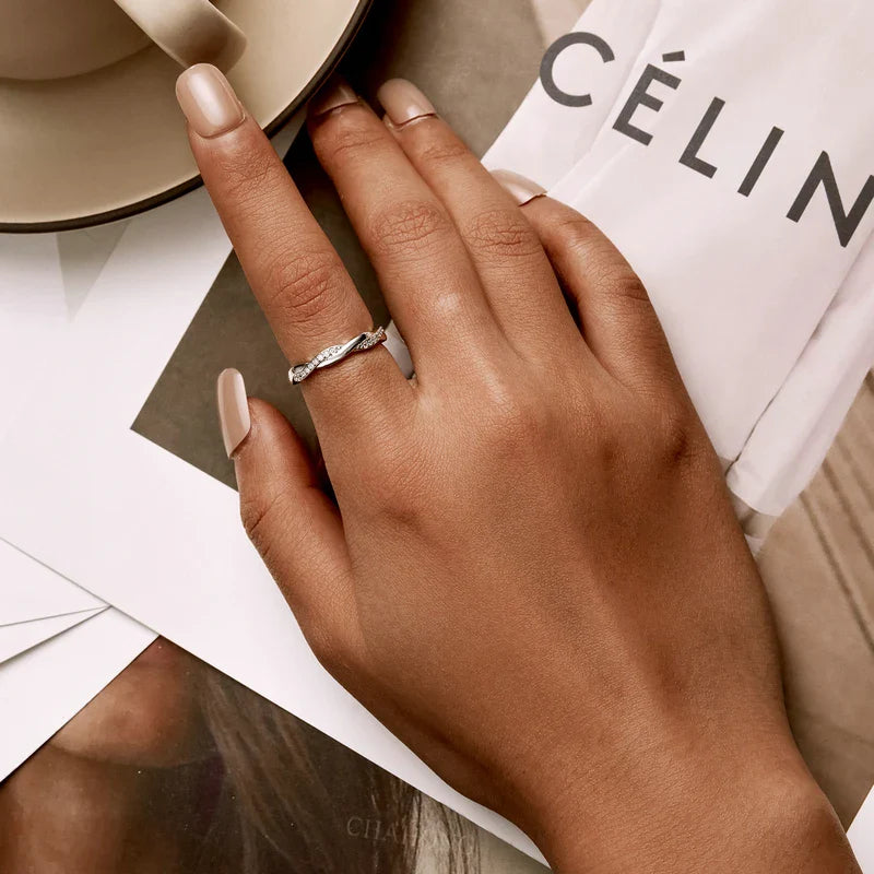 Anel BAMOER Eternal Twist