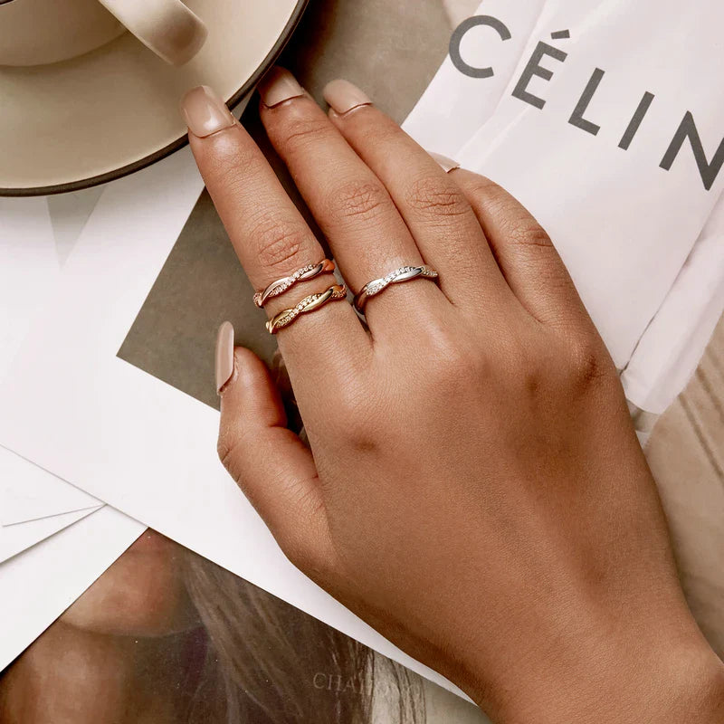 Anel BAMOER Eternal Twist