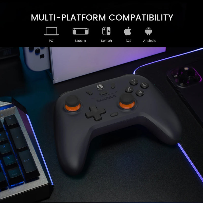 Controle GameSir Nova Lite Wireless para Switch, iPhone e Android