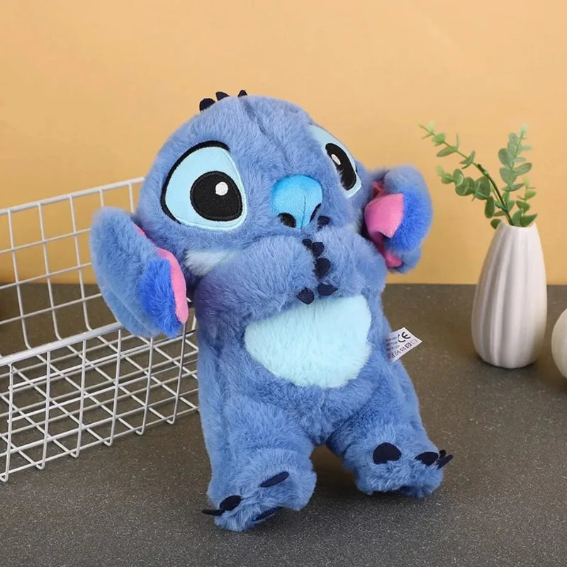 Pelúcia Kawaii Stitch com Luz e Música para Conforto e Diversão