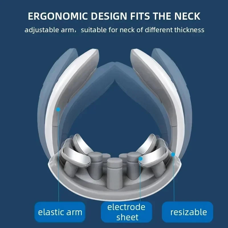 Massageador Cervical Inteligente para Alívio e Relaxamento Completo