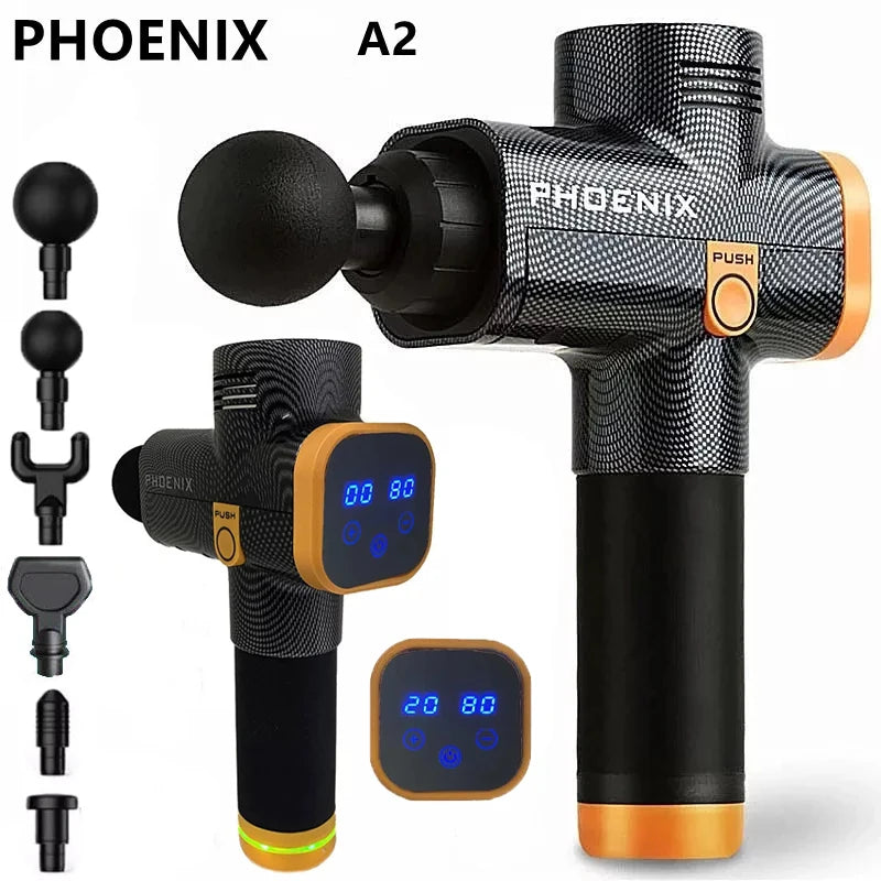 Phoenix A2: Massageador Portátil de Tecidos Profundos para Alívio Muscular Instantâneo