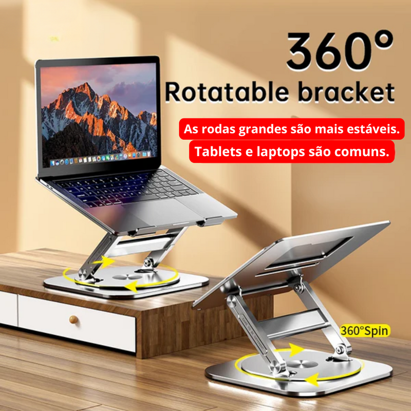 Suporte Dobrável MCHOSE LS928 720° Rotativo de Alumínio com Ergonomia e Estilo